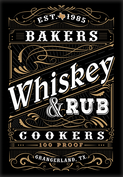 Bakers Whiskey & Rub